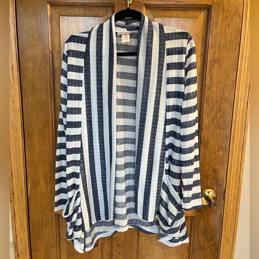 Pretty Young Thing Open Front Sweater